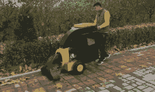 天津市物業(yè)小區(qū)街道學校落葉雜草收集車BY-T2